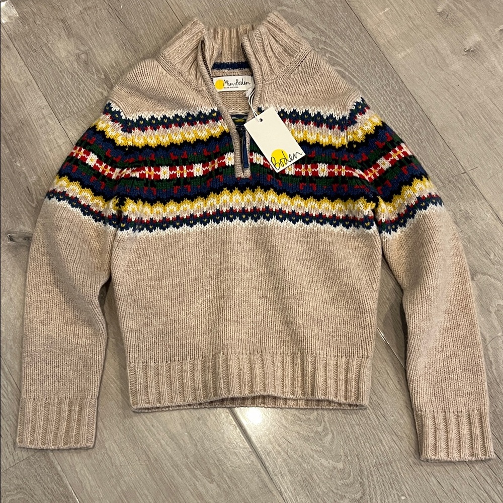 Mini Boden Sweater Boys